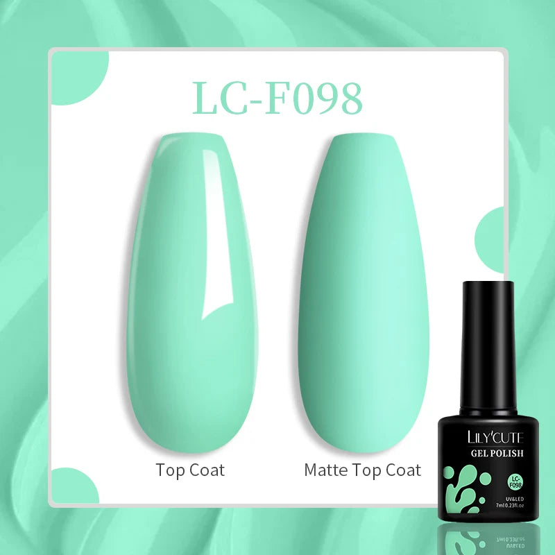 LILYCUTE 129 Colors Nail Gel Polish