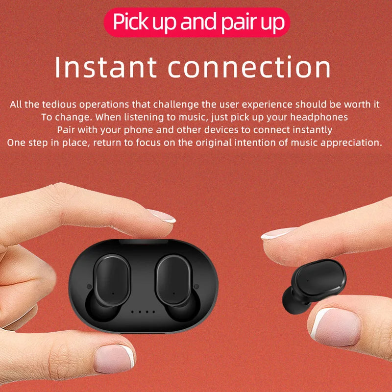 Original A6S TWS Headset Wireless Earphones Bluetooth