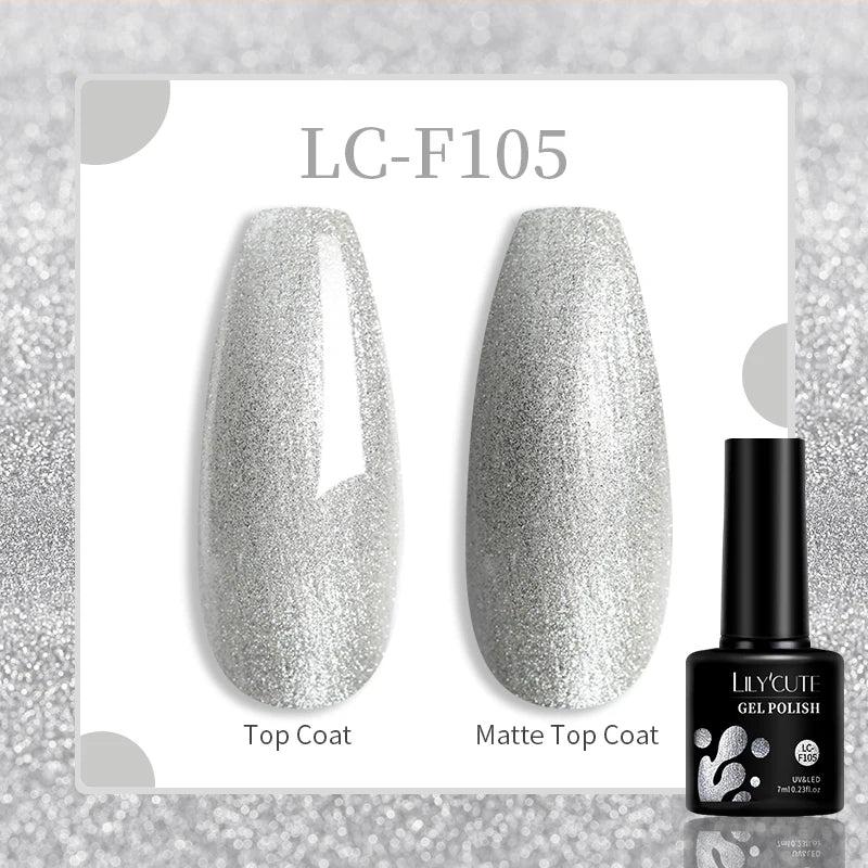 LILYCUTE 129 Colors Nail Gel Polish