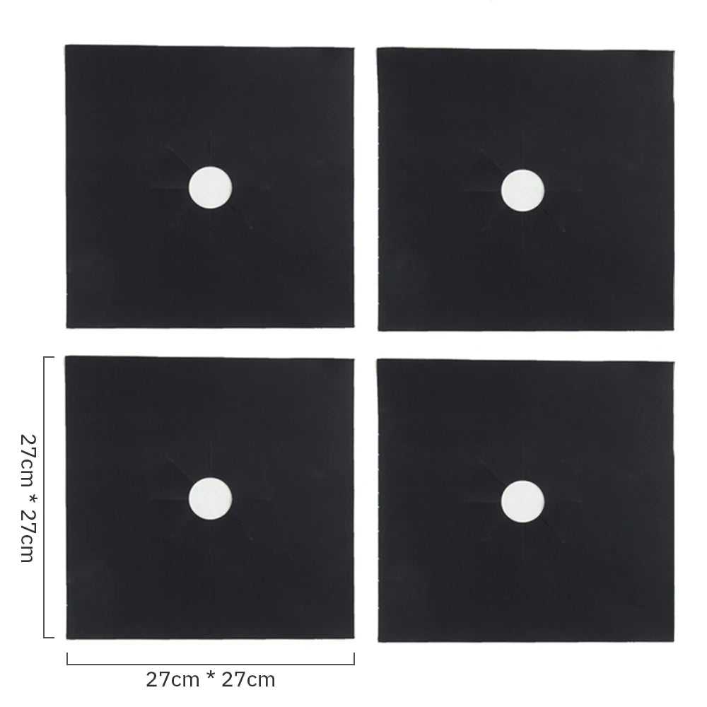 Teflon-Coated Gas Stove Protectors