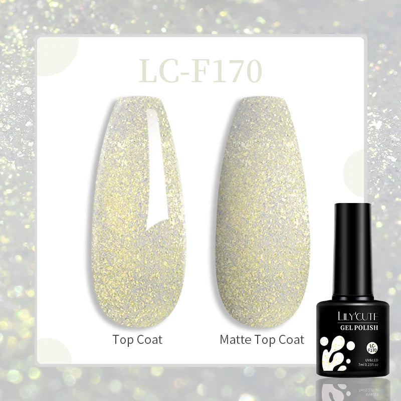 LILYCUTE 129 Colors Nail Gel Polish