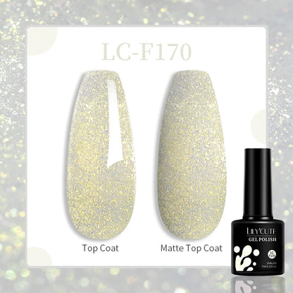 LILYCUTE 129 Colors Nail Gel Polish
