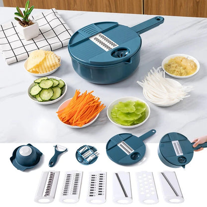 9 in 1 Multi-Functional Vegetable Cutter