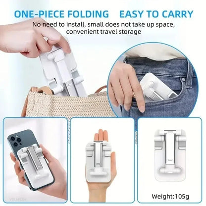 Foldable Mobile Phone Holder and Tablet Desk Mount