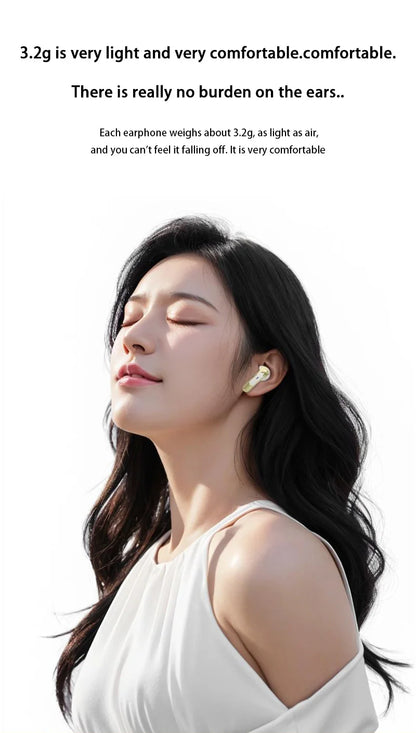 Original SOYNE Wireless Earbuds Bluetooth Earphones 5.3 TWS Headset Touch Control Sports Gaming Headphones with ENC Mic Noise