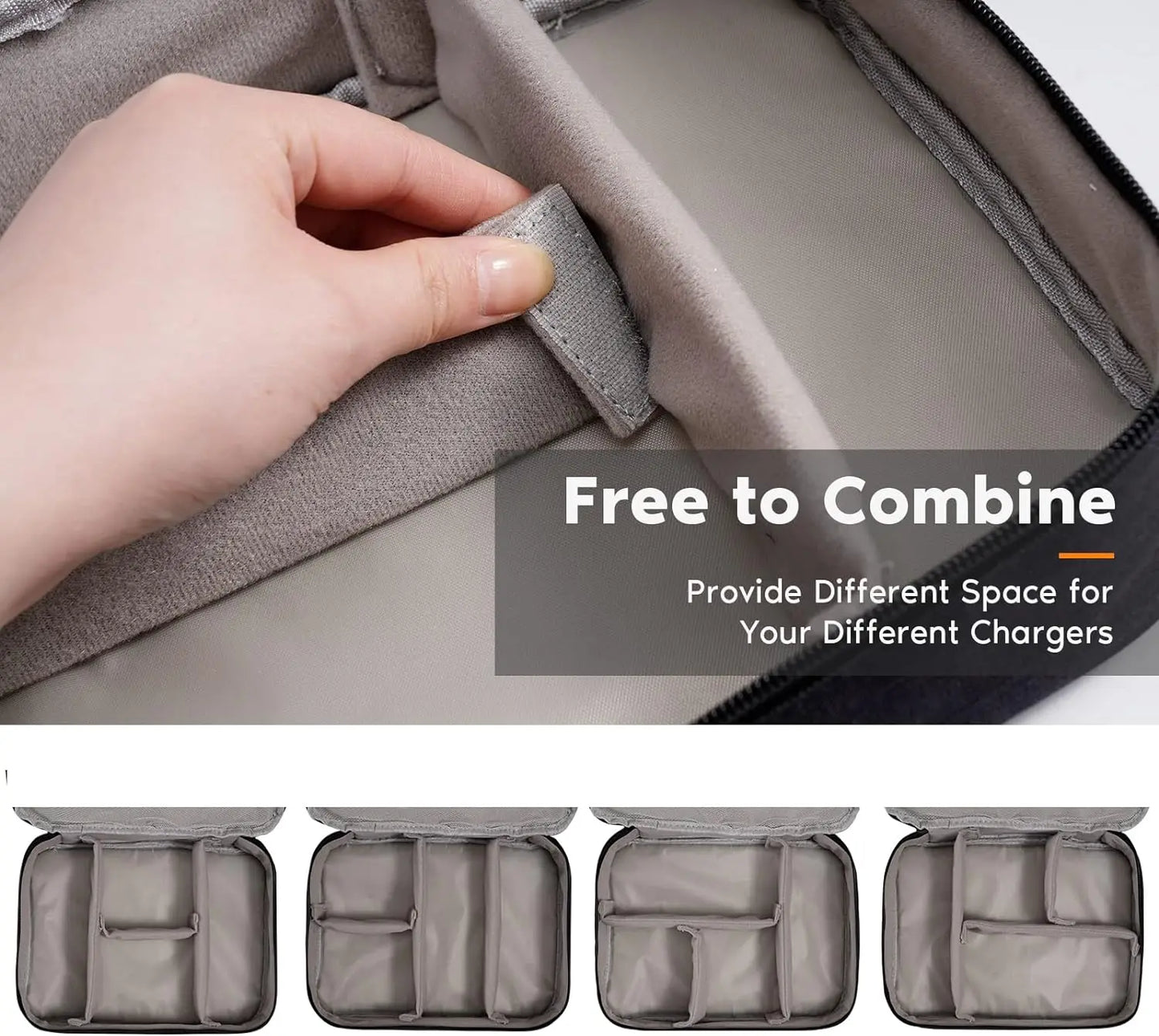 Waterproof Travel Cable Organizer Bag