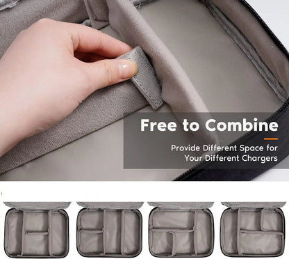 Waterproof Travel Cable Organizer Bag