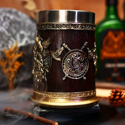 Large capacity Stainless Steel Viking Insulated Coffee/Beer mug