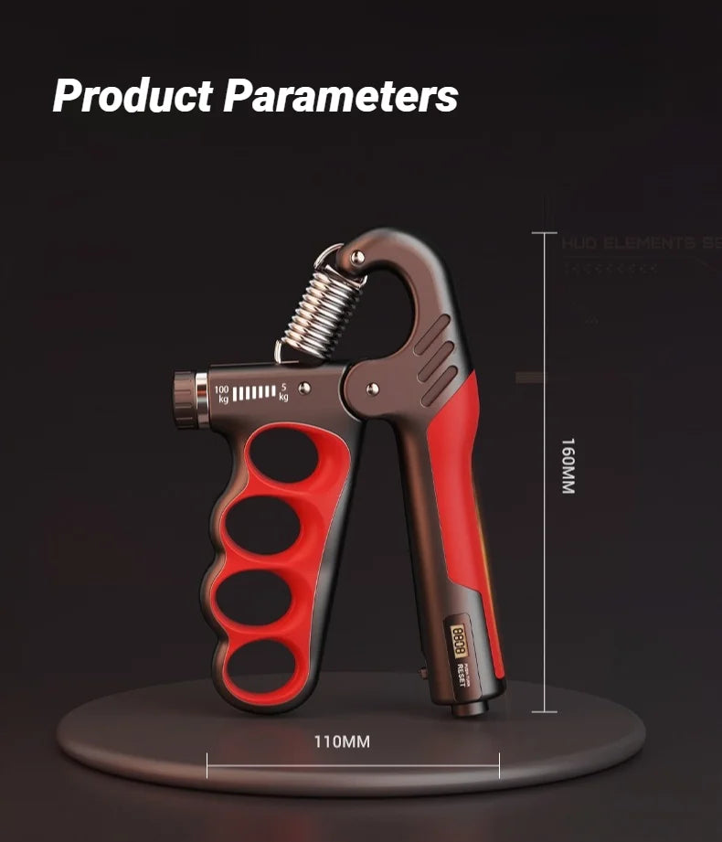 5-100KG Grip Strength Gym Wrist Expander Hand Strengthener Adjustable Muscle Recovery Fitness Exercise Device For Rehabilitation