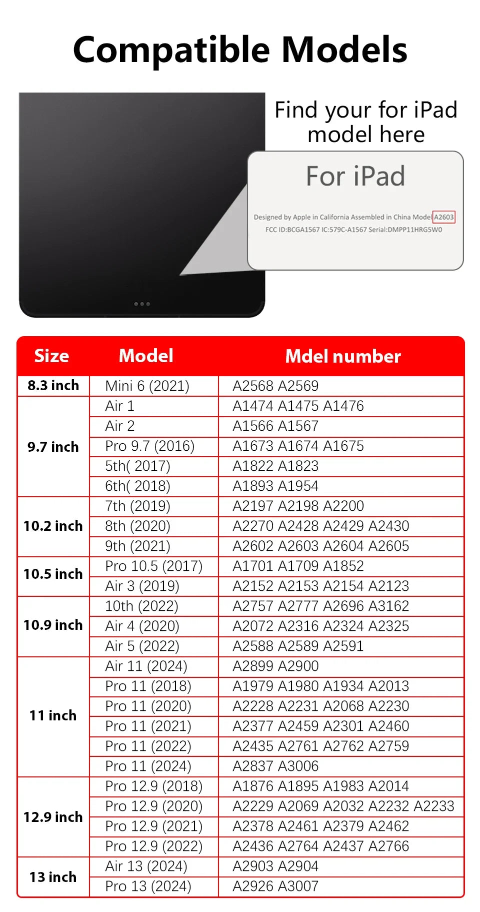 For iPad Air Case 2025 iPad 11th Gen 11 Air4 Air6 Air5 Air7 10.9 in 10.2 iPad Pro 11 13  Inch Case with Pencil Holder M2 M3 A16