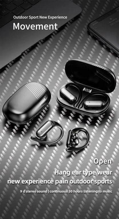 Wireless Bluetooth Earphones High Quality Headphones HD Sound Quality Stereo Noise Cancelling Anti-sweat Universal Headphones