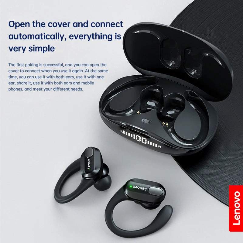 Original Lenovo XT80 Sports Wireless Earphones with Mics