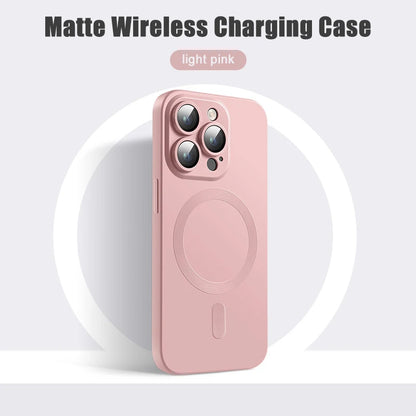 Original Matte Silicone Magnetic Case For iPhone 1