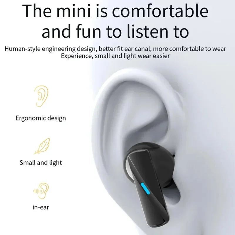 S ony True Wireless Bluetooth Earphones Headphones In-ear Earplugs Waterproof Fitness Motion Music Hedset Flip Cover Earphone