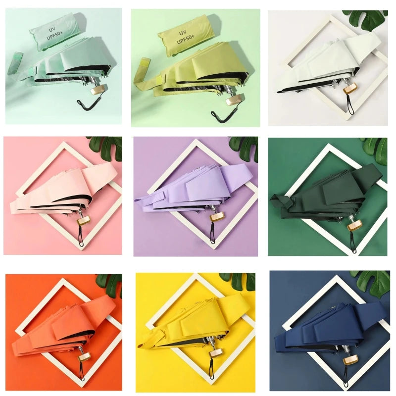 Mini Pocket Sun/Rain Travel Umbrella