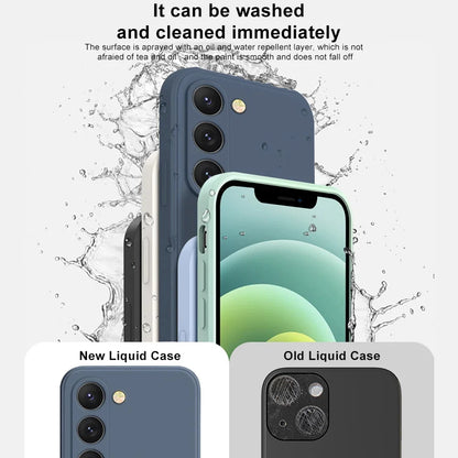 Luxury Liquid Silicone Case for Samsung