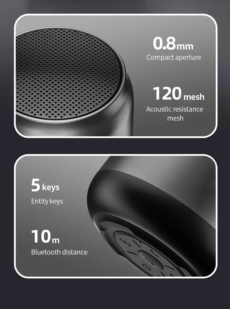Wireless Speaker Bluetooth Portable Outdoor Sports Audio Stereo Support Mobile Phone Subwoofer MINI Portable Speaker