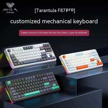 AULA F87 Pro - Wireless Mechanical Keyboard - Silent Keys