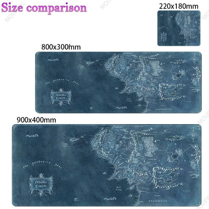 Vintage Map Deskmat,OLD MAP of The World Gaming Mouse Pad Laptop Office Home Mousepad Gamer Keyboard Carpet Computers Mouse Mats