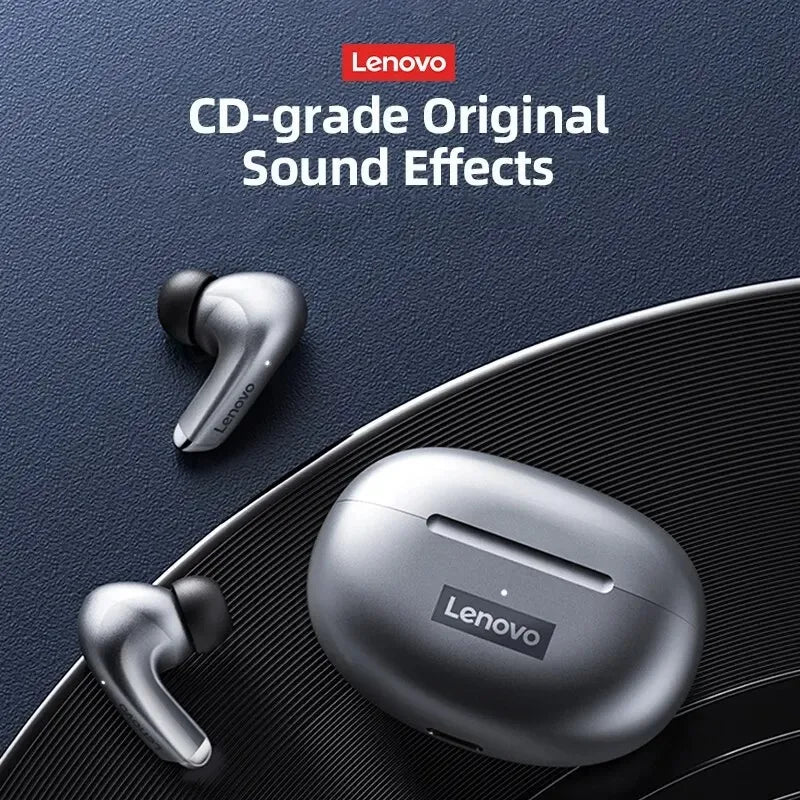 Lenovo LP5 Wireless Bluetooth Earphones HiFi Music Earbuds With Mic Headphones Sports Waterproof Headset Original New Version