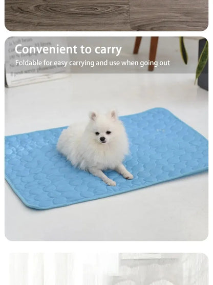 Pet Ice Mats - Cooling Sleeping Pad for Small Dogs/Cats/Pets