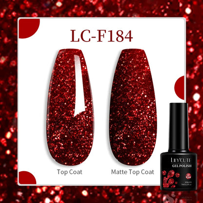 LILYCUTE 129 Colors Nail Gel Polish