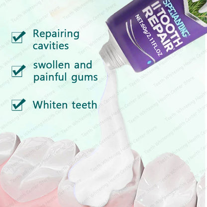 Hot sale, many people repurchase toothpaste to repair tooth decay