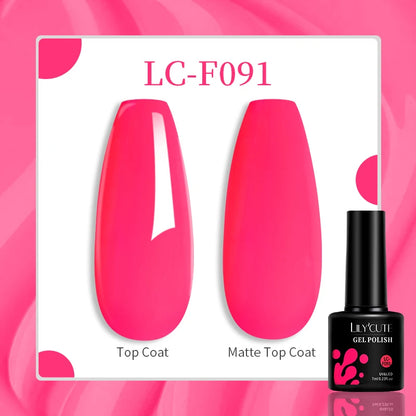 LILYCUTE 129 Colors Nail Gel Polish