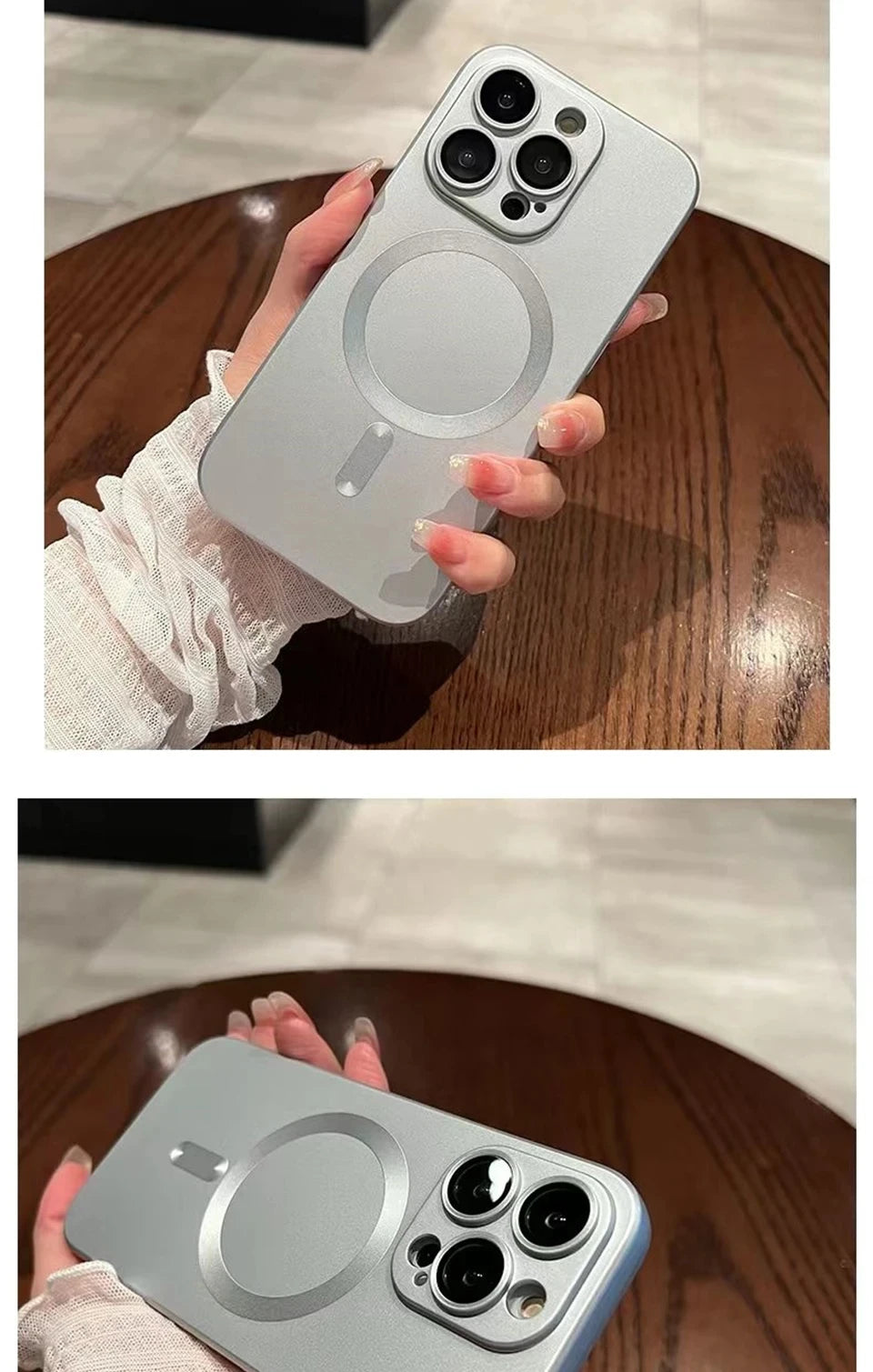 Original Matte Silicone Magnetic Case For iPhone 1