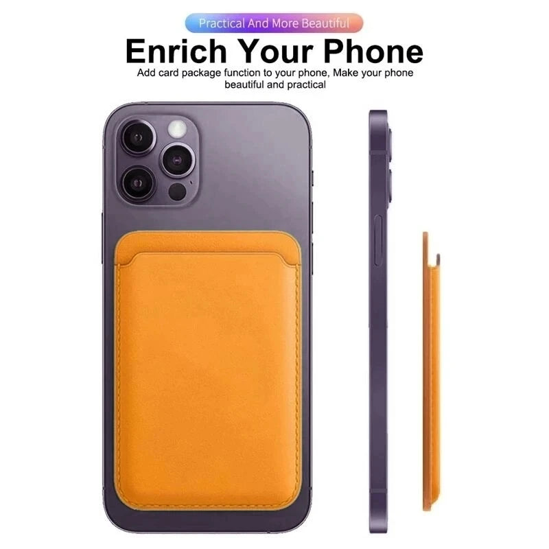 Magsafe Magnetic Wallet Phone Case For iPhone