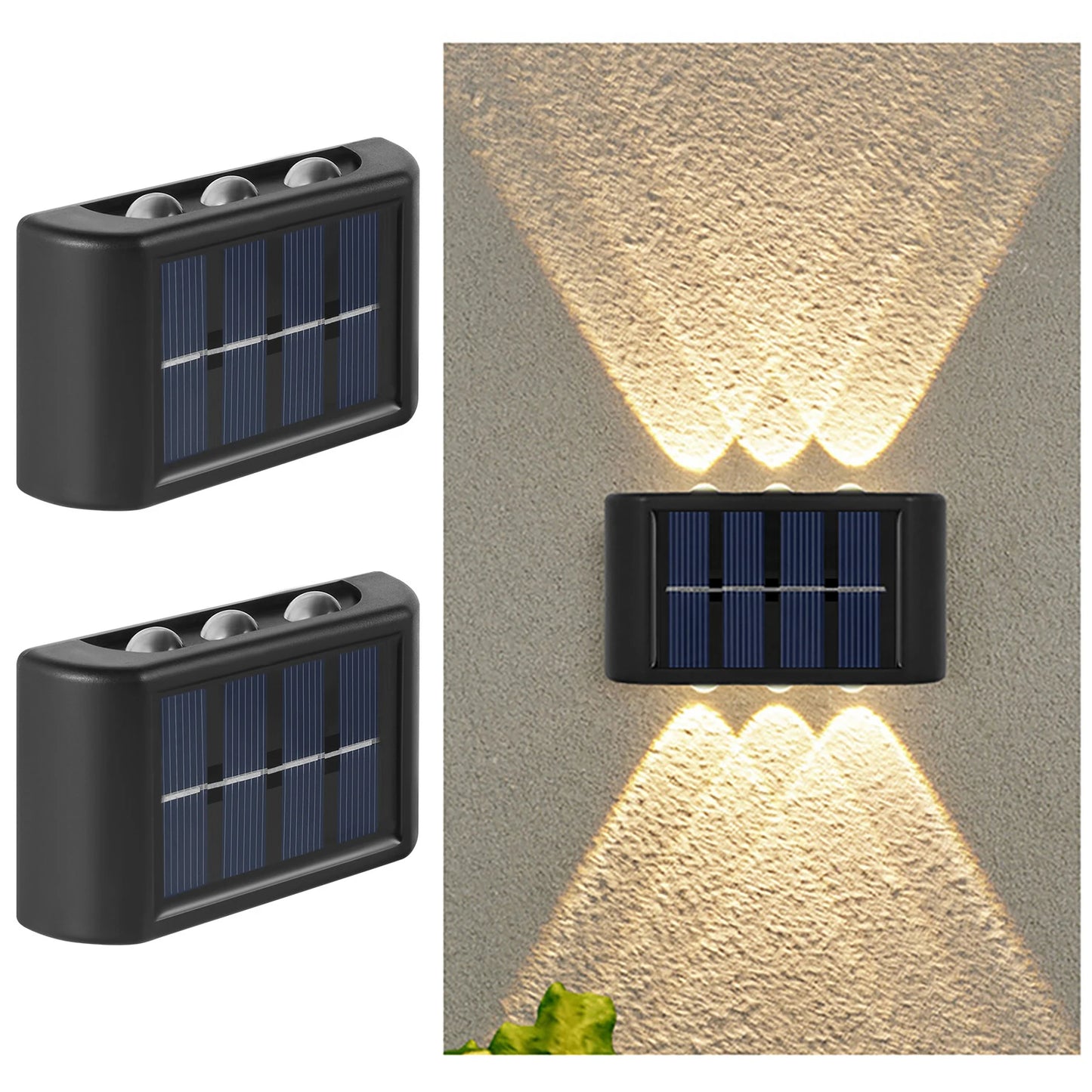 Outdoor Waterproof Solar Wall Lamp