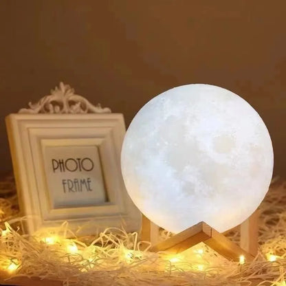 1 LED Moon Light Galaxy Lamp - Bedroom Decoration (Warm Light)