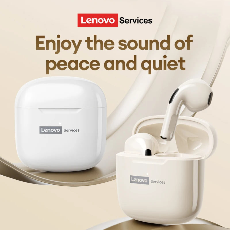 New Lenovo LE201 TWS Bluetooth 6.0 Earbuds ENC Call Noise Cancellation Ultra Long Latency Headphones Surround Sound Earphones