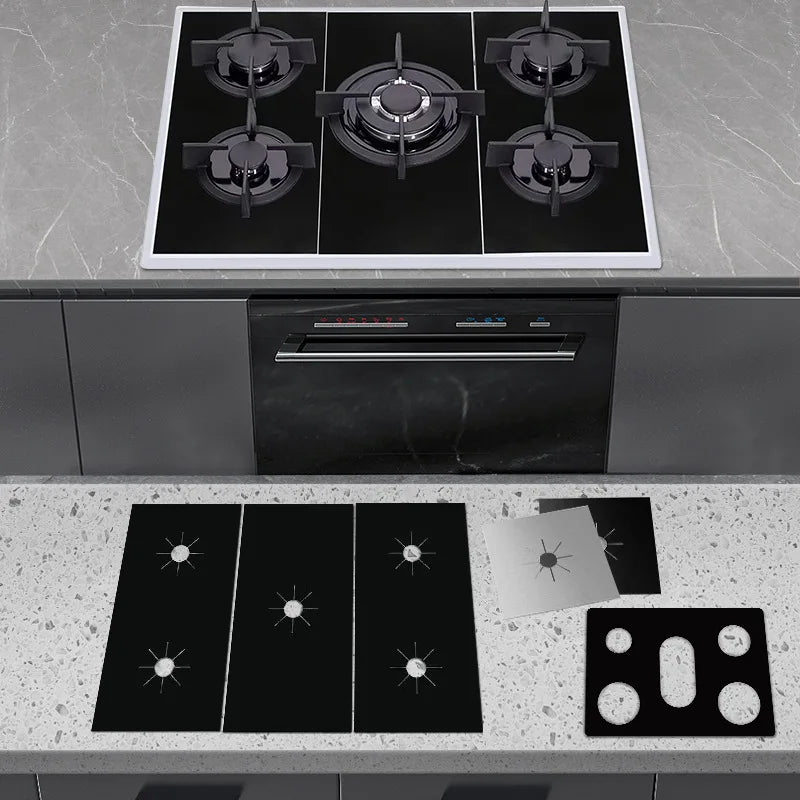 Teflon-Coated Gas Stove Protectors