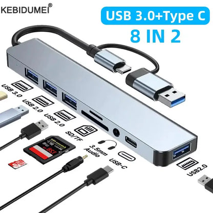 Kebidumei Multiport USB-C HUB