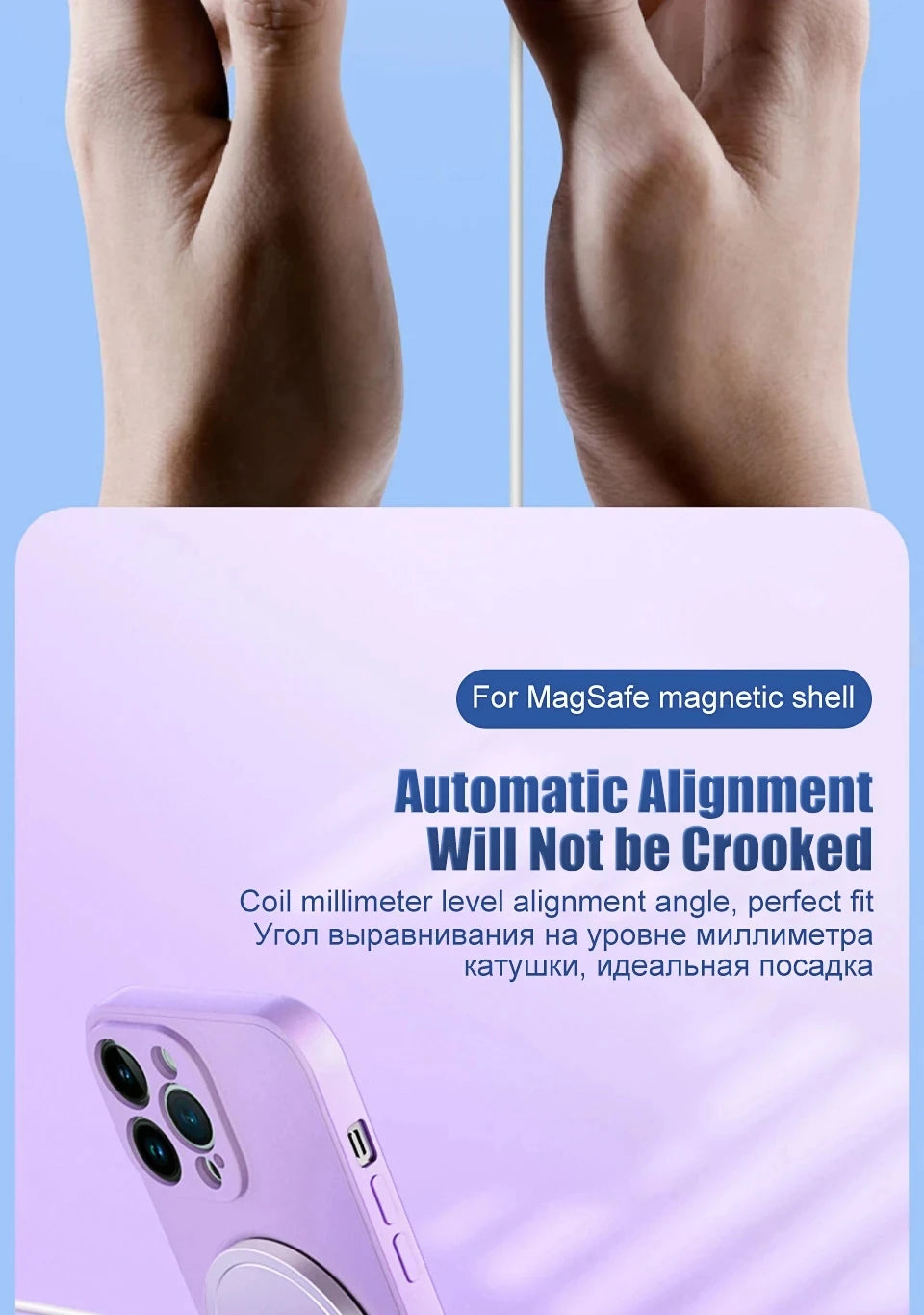 Original Wireless Charging For Magsafe Liquid Silicone Bumper Case For iPhone