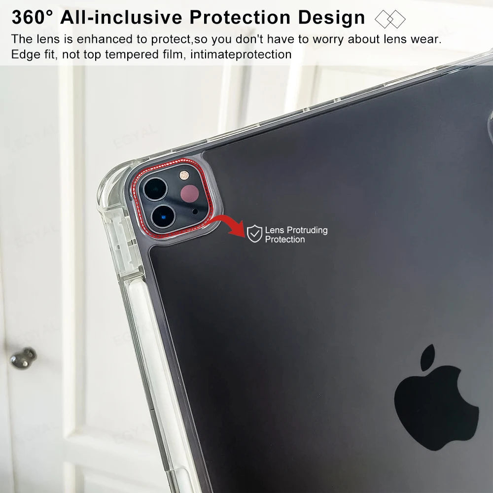 For iPad 11th Gen Case A16 Funda iPad Pro 11 13 M4 2025 M2 M3 iPad Air 13 11 Air 5 4 iPad 10th 9th 8 7 Mini A17 Pro 12.9 Cover