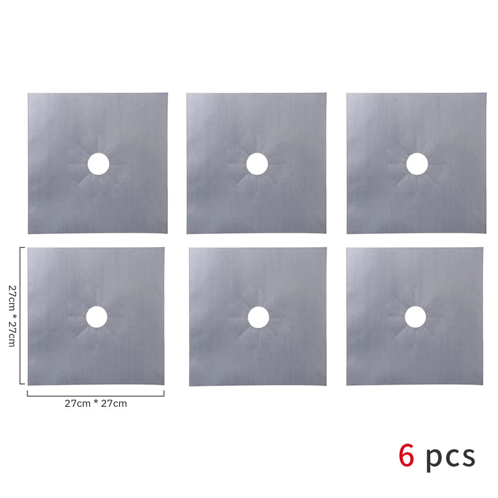Teflon-Coated Gas Stove Protectors