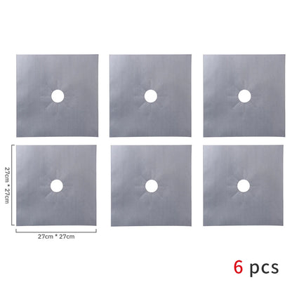 Teflon-Coated Gas Stove Protectors