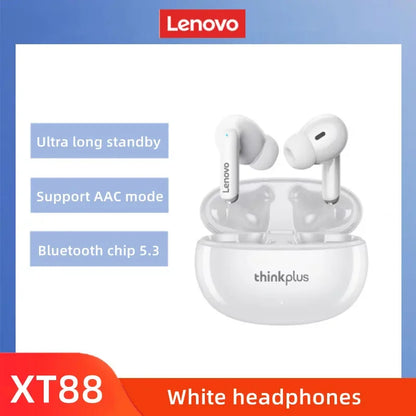 Original Lenovo XT88 Wireless Bluetooth Earbuds Hifi Music Earphone With Microphone Headphone Sport Waterproof Headset 2022 New