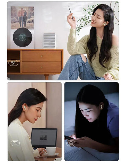 Original SOYNE Wireless Earbuds Bluetooth Earphones 5.3 TWS Headset Touch Control Sports Gaming Headphones with ENC Mic Noise
