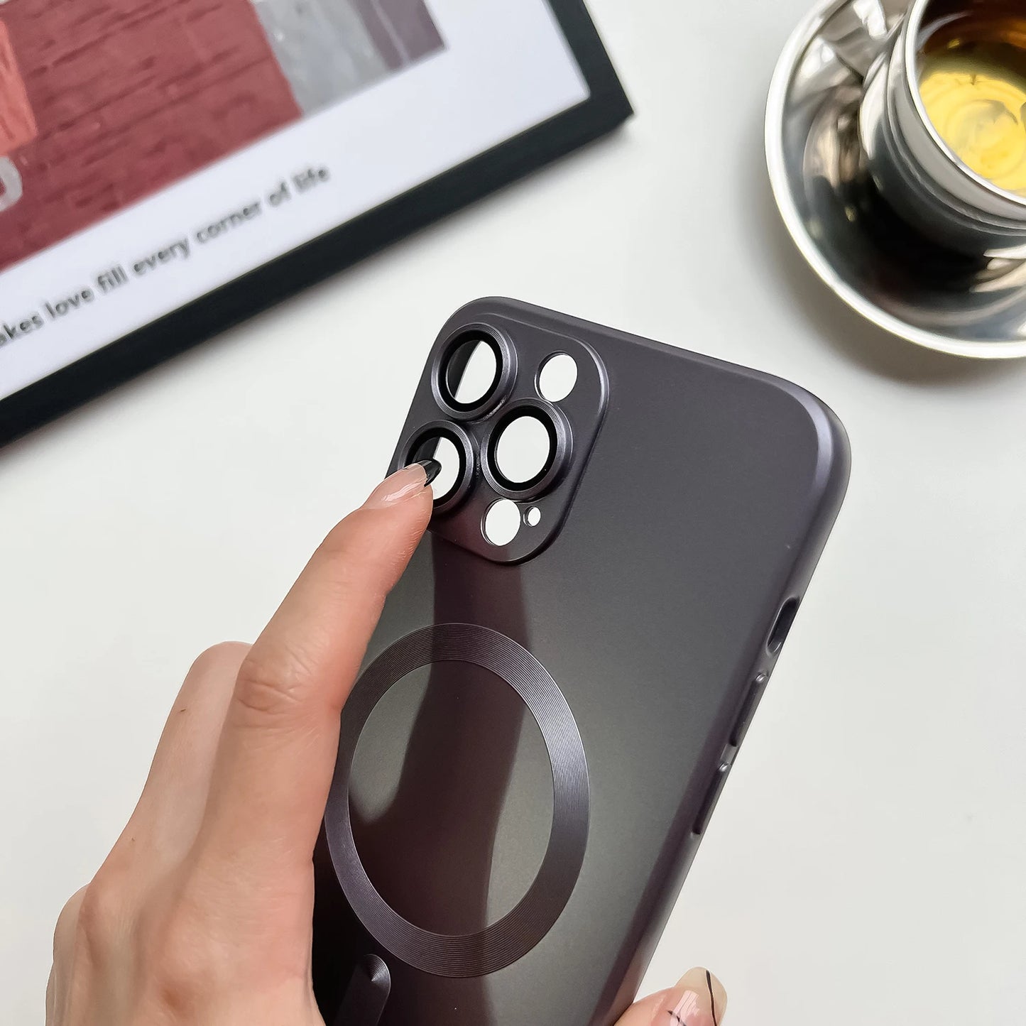 Magsafe Magnetic Wireless Charge Phone Cases For iPhone
