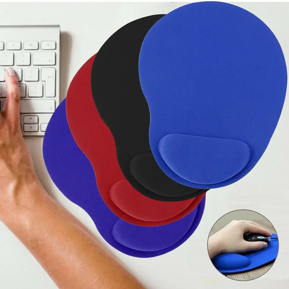 Ergonomic Wrist Rest Mouse Pad - Comfortable Wrist Support