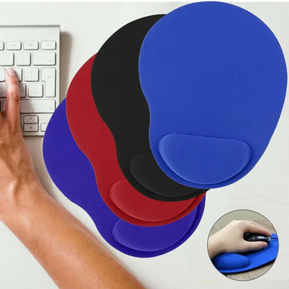 Ergonomic Wrist Rest Mouse Pad - Comfortable Wrist Support