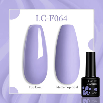 LILYCUTE 129 Colors Nail Gel Polish