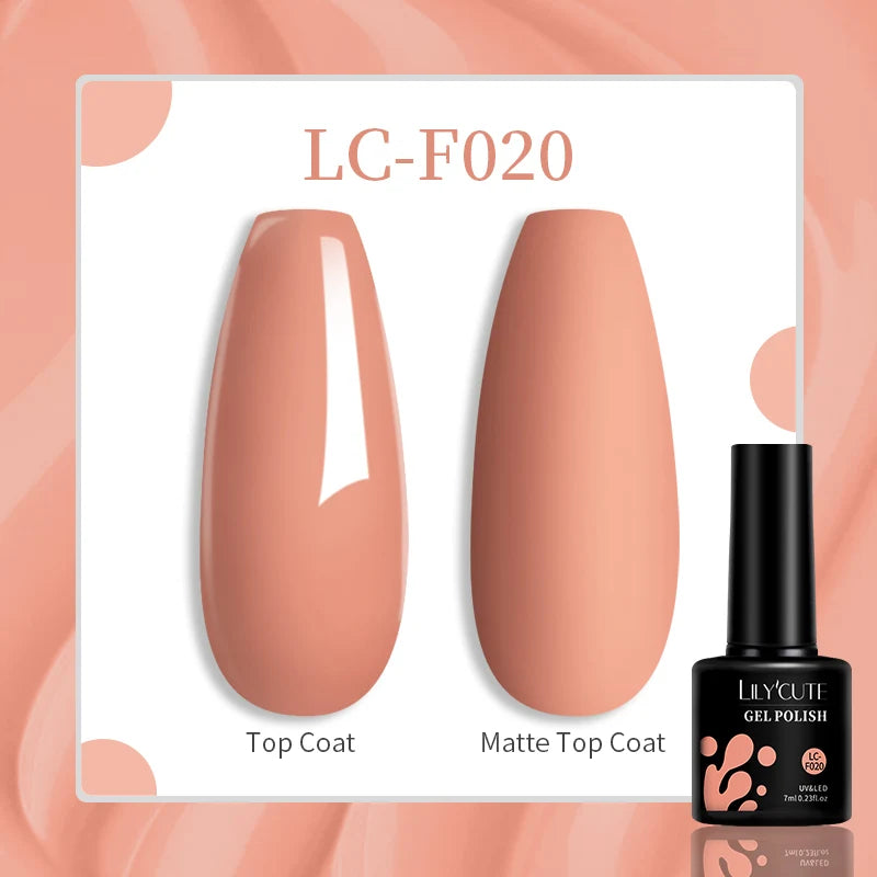 LILYCUTE 129 Colors Nail Gel Polish
