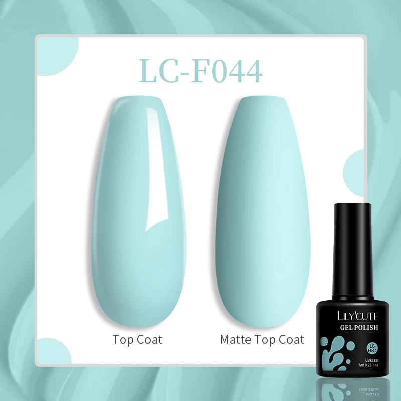 LILYCUTE 129 Colors Nail Gel Polish