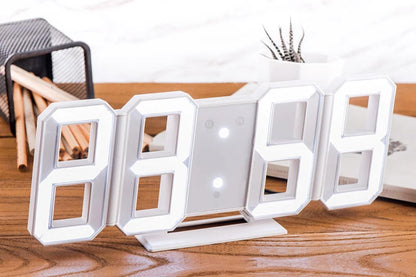 3D LED Digital Alarm Clock