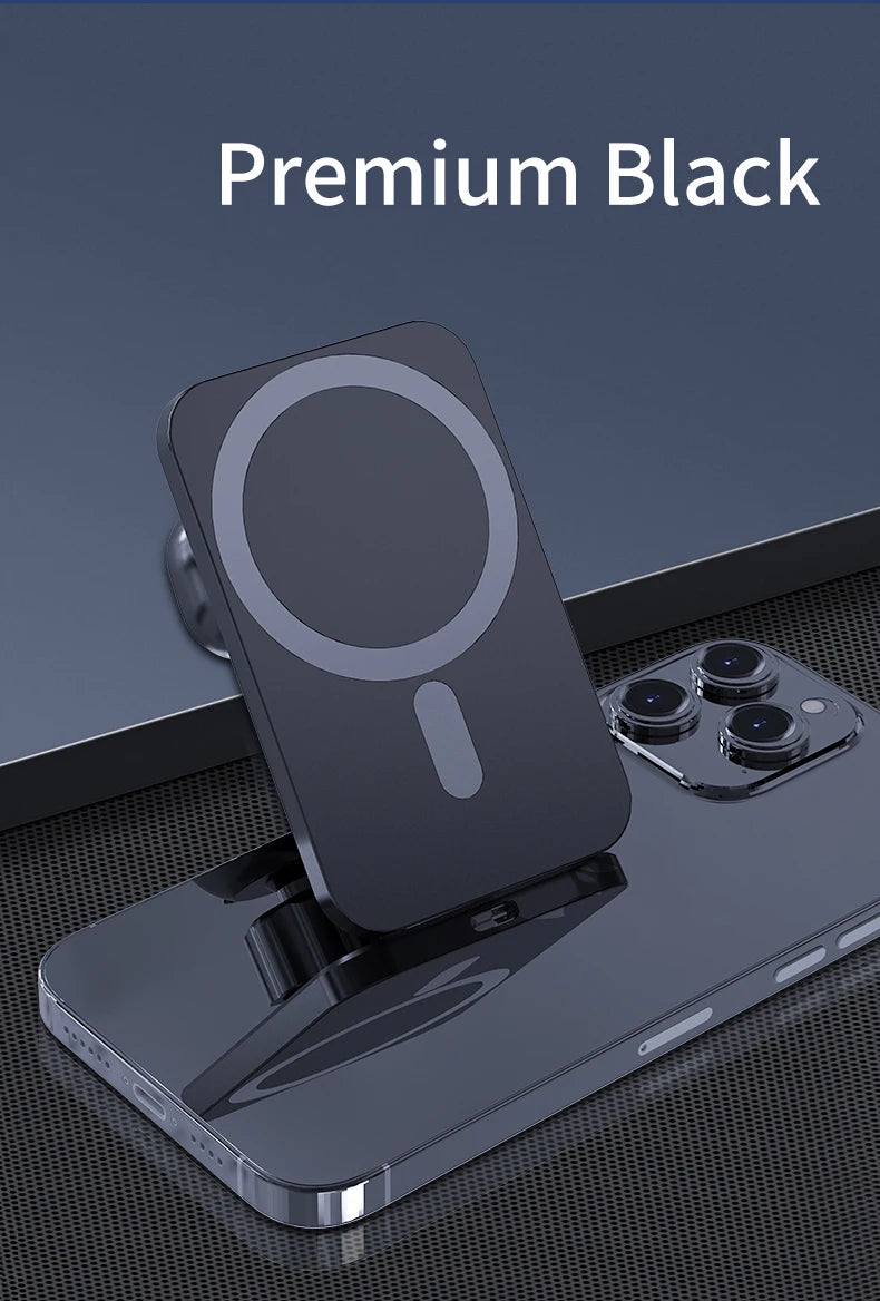 30W Magnetic Car Wireless Charger For iPhone