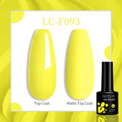 LILYCUTE 129 Colors Nail Gel Polish